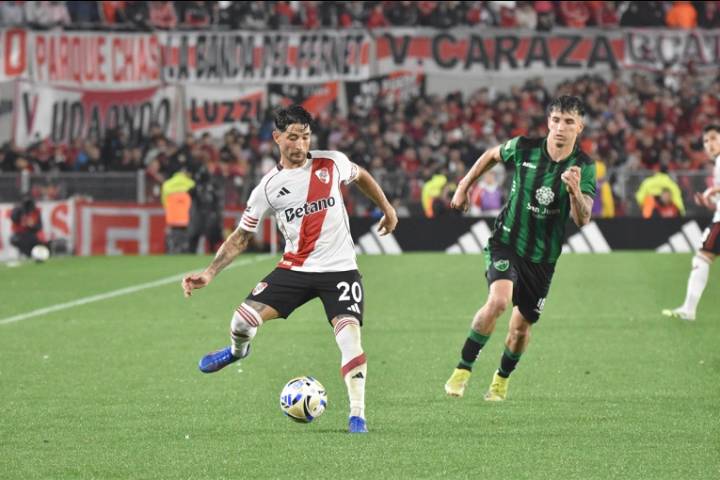 River le ganó a San Martín de San Juan y volvió al liderazgo: video del 2