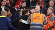 Why was Diego Simeone sent off at Anfield? Atletico Madrid boss demands 'consequences' after Liverpool fan insults, red card