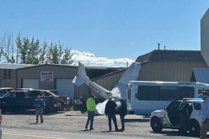 Police on scene of plane crash in Rigby