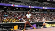 Jefferson-Wooden and Alfred cruise through 100 metres heats