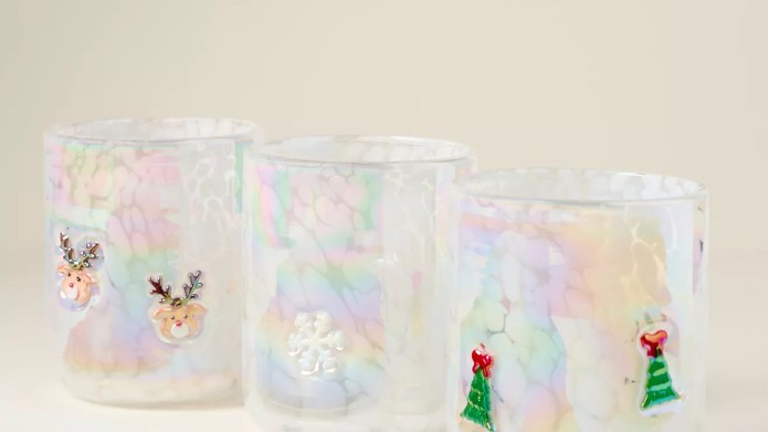 Anthropologie’s New Holiday Juice Glasses Are So Cute, You’ll Wish It Were Christmas Right Now