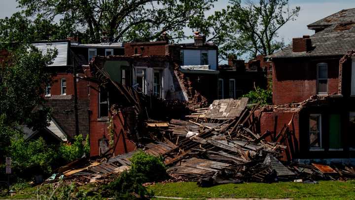 St. Louis officials tell residents to prepare for private property tornado debris removal