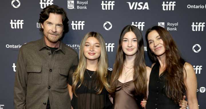 Jason Bateman Gets Support from Wife Amanda Anka & Their Daughters at TIFF Premiere of ‘Black Rabbit’ | 2025 Toronto International Film Festival, Amanda Anka, Black Rabbit, Francesca Bateman, Jason Ba