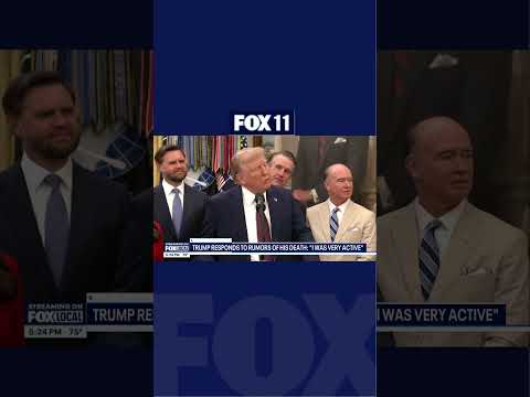 Trump responds to TikTok rumors of 'it' happening
