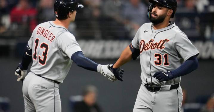 Tigers beat Guardians 4-2 to end 8-game skid and move back into tie for AL Central lead
