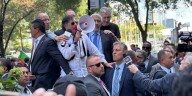 Gustavo Petro se sumó a la protesta propalestina en Nueva York contra de Israel: pide el arresto de Netanyahu