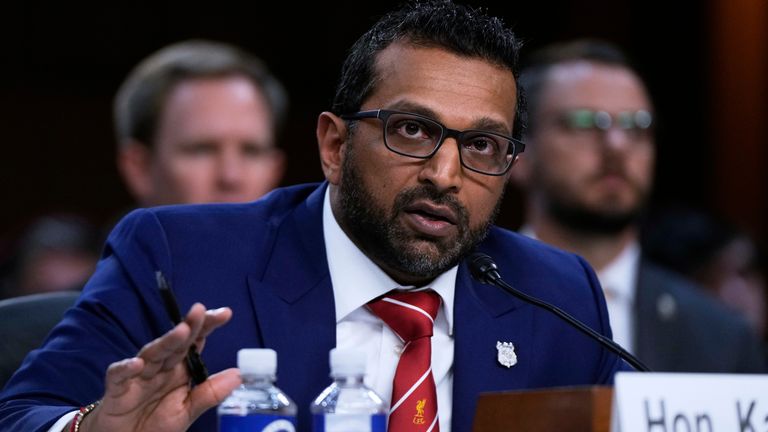 FBI director Kash Patel shouts at Democrat senators over Charlie Kirk and Jeffrey Epstein during oversight hearing