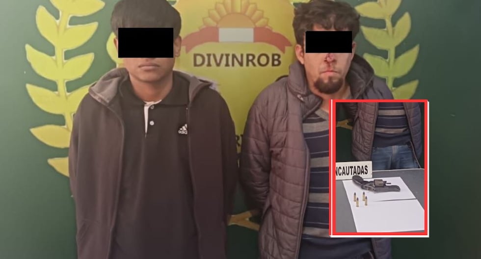 Trujillo: Policía captura a dos jóvenes tras intento de robo con arma de fuego