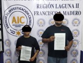 Detienen a tres policías municipales por suministro de narcóticos en Francisco I. Madero, Coahuila