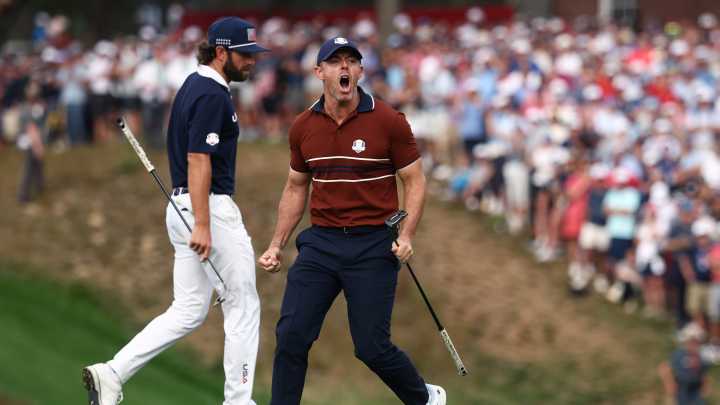 Ryder Cup 2025: Rory McIlroy's birdie putt sends European fans into frenzy
