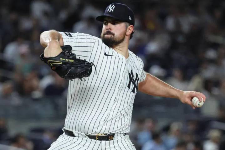 Carlos Rodon's latest solid start wasted in Yankees' ugly loss
