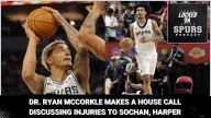 Spurs' injury talk: Dr. McCorkle breaks down injuries to Dylan Harper and Jeremy Sochan