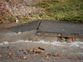 PHOTOS: Salmon Creek Avenue 'engulfed' in flooding after water pipe break