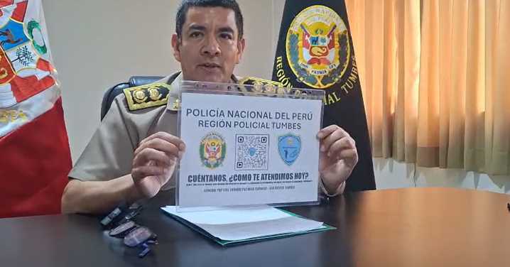 Comisarías de Tumbes implementan código QR para medir calidad del servicio