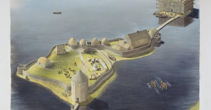 Forgotten medieval kingdom and castle rediscovered on island