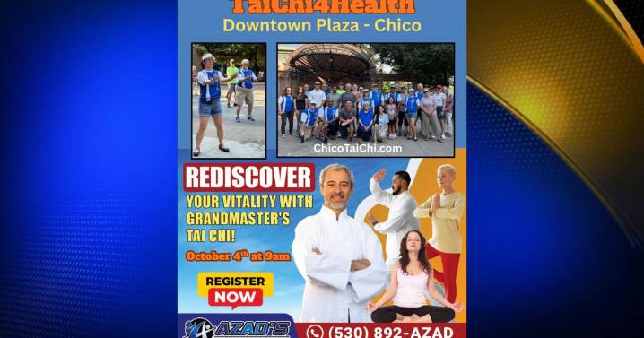 Free Tai Chi in Downtown Chico City Plaza