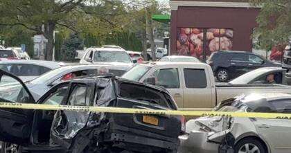 Acusado de causar un accidente que involucró a 12 autos