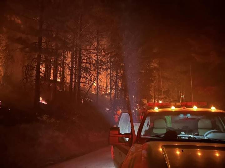 Newman Lake crews join Lower Sugarloaf Fire fight in Chelan County
