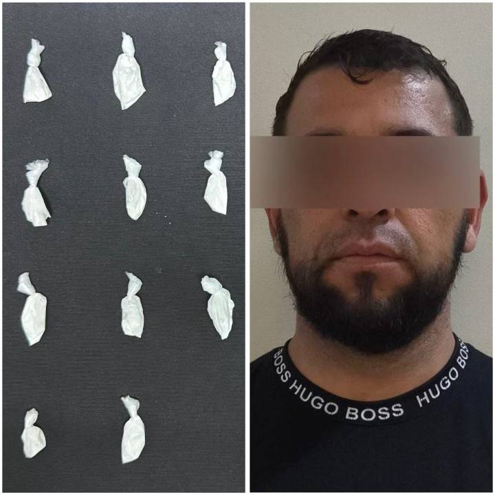 Detiene AEI en flagrancia a narcomenudista en la colonia Centro de Ciudad Juárez