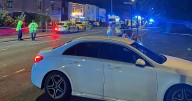 Two pedestrians seriously injured after crash involving police vehicle in Manchester