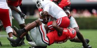 UGA tight end Ethan Barbour suffers gruesome ankle injury vs. Austin Peay