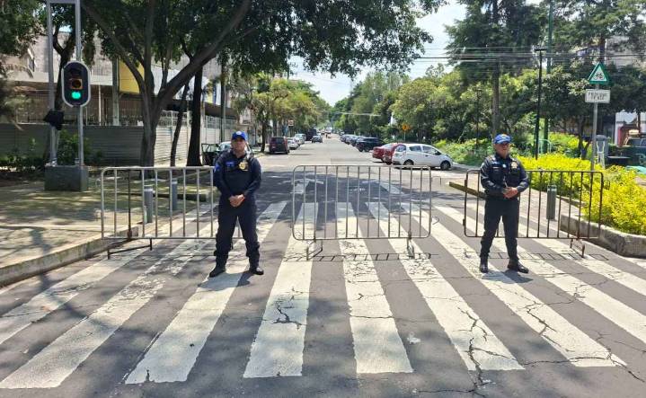 Alcaldía Benito Juárez implementa operativo de seguridad por partido entre América-Guadalajara en Estadio Ciudad de los Deportes