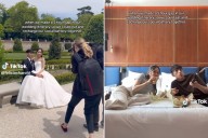 Couple takes 5-hour break on wedding day