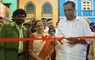 Cultural minister Ashish Shelar inaugurates 360-Degree Cinema at Bollywood Park