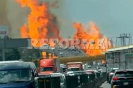 Explota pipa de gas y provoca incendio en Zaragoza