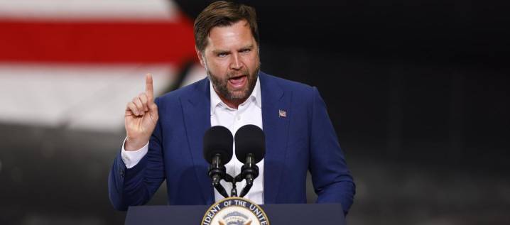 JD Vance culpa al "extremismo de izquierda" del asesinato de Charlie Kirk