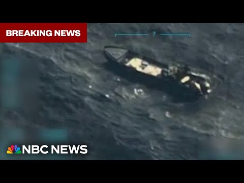 BREAKING: Trump says U.S. military carried out strike targeting drug cartel boat from Venezuela