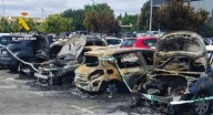 Cuatro detenidos por incendiar hasta diez coches en Cala Millor y provocar 150.000 euros en daños