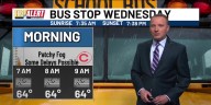 First Alert Weather: Fog Wednesday morning; Afternoon & evening showers