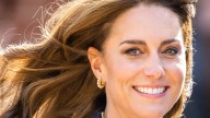 Kate Middleton's ex-stylist sits FROW at fashion week - wearing the Princess's £540 shoes