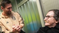 El tierno posteo de Messi tras conocer a Charly García: "¡Sos enorme!"