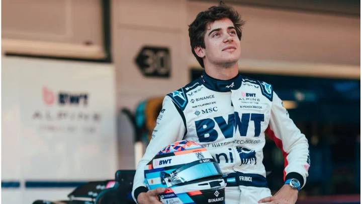 Franco Colapinto recordó su primer Q3 y apunta a repetir en Bakú