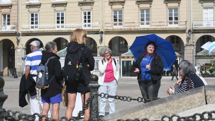 Las pernoctaciones hoteleras bajan un 2,5% en Galicia en agosto