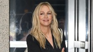 Jennie Garth looks stunning as she steps out with two of her daughters at Hollywood event