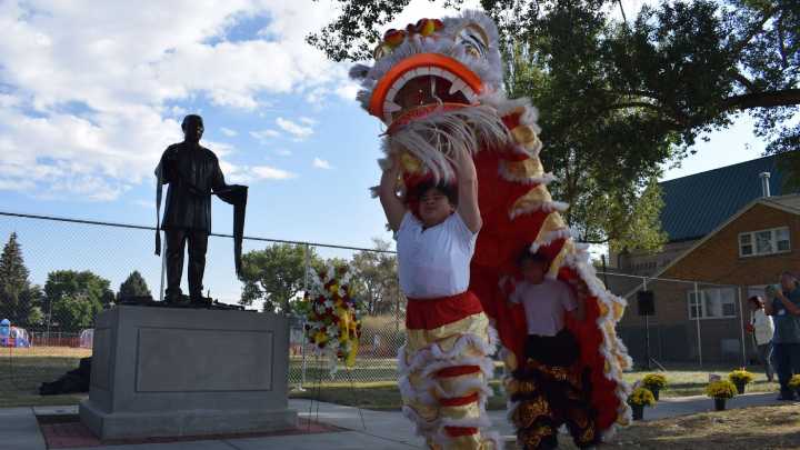 Wyoming town erects new monument to violent, anti