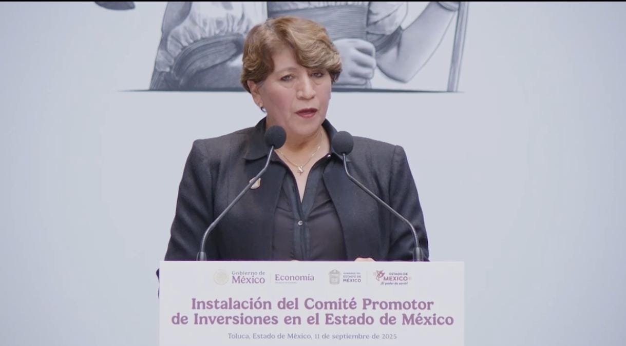 Delfina Gómez expresa solidaridad con víctimas de Atlacomulco e Iztapalapa