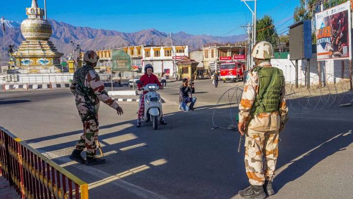 Lt gen Pratik Sharma reviews operational readiness in Ladakh