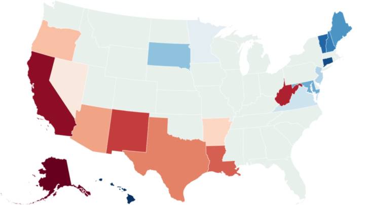 Map Reveals Best—and Worst—States For Sleep
