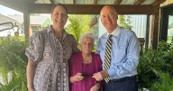 Aderholt delivers special gift from Trump to Arab native Laverne Brown on her 95th birthday