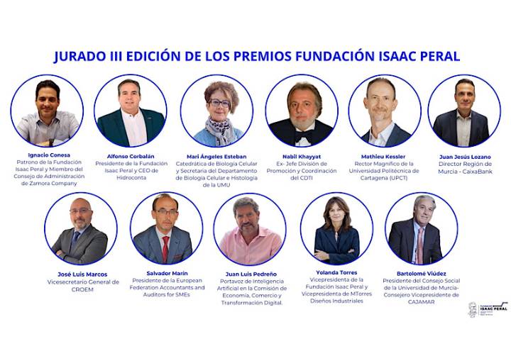 Referentes del ámbito empresarial, científico y académico componen el jurado de la tercera edición de los Premios Fundación Isaac Peral