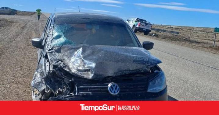 Siniestro Vial Una mujer resultó herida en accidente de tránsito