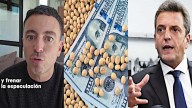 Baja de retenciones: entre quejas de productores, De Loredo recordó una ley "para frenar" a cerealeras