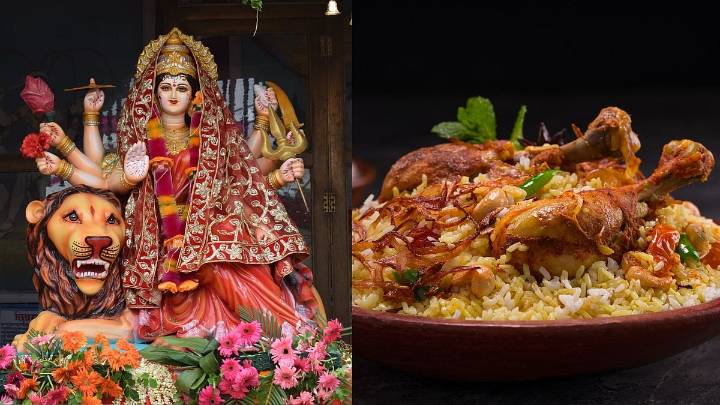 Bengali Woman Mocks Those Eating Veg Food In Navratri; Shares Picture Of Chicken Biryani: Says, 'This Is How We Begin Durga Puja'