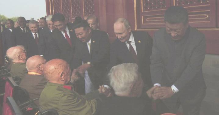 Xi, Putin, and Kim gather at Tiananmen Gate for a grand military parade