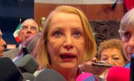 Que tope donde tenga que topar: presidenta de Senado por huachicol fiscal