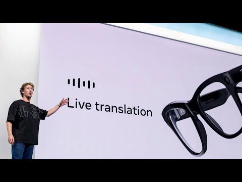 Meta announces AI-assisted smart glasses at Meta Connect conference